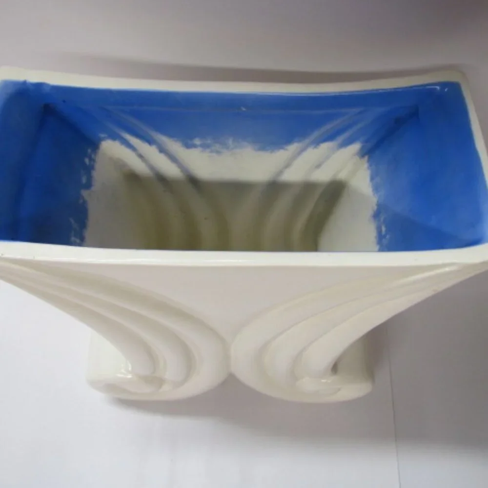 VASE Czechoslovakia Ceramic Art Deco Vintage